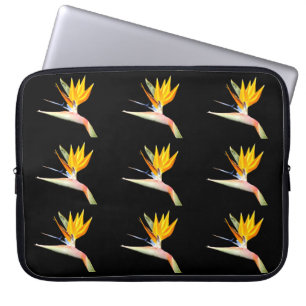 Vogelhoes van de Paradise-Plant-laptop Laptop Sleeve
