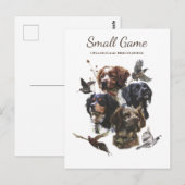 Vogelhond, Upland Game Vogeljacht Briefkaart (Voorkant / Achterkant)