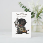 Vogelhond, Upland Game Vogeljacht Briefkaart (Staand voorkant)