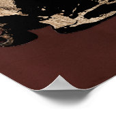 Vogelhuid Poster (Hoek)