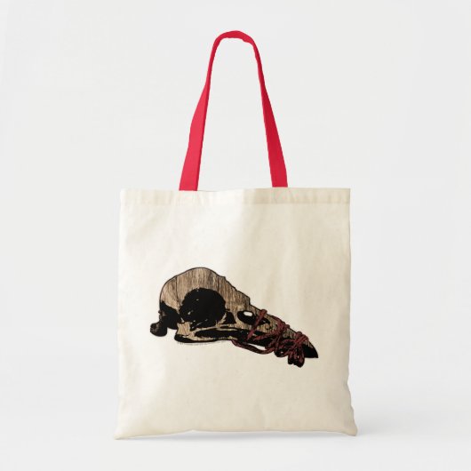 Vogelhuid Tote Bag (Voorkant)