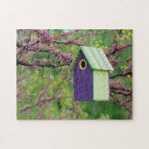 Vogelhuis op een Judasboom Legpuzzel