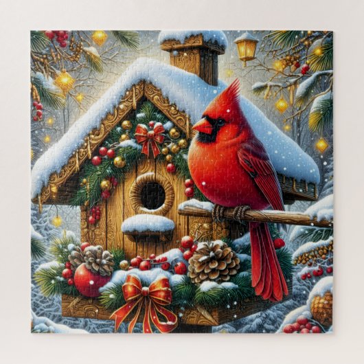 Vogelhuisje Puzzel (Verticaal)
