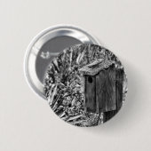 vogelhuisspeld ronde button 5,7 cm (Voorkant /achterkant)