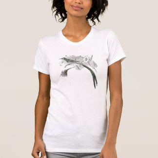  vogelillustratie | BW | Zonnevogels T-shirt