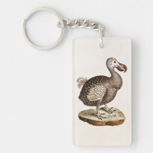  vogelillustratie Dodo Bird 1700s Dodo Birds Sleutelhanger