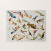  vogelillustratie Geboortende Lover Gift Legpuzzel (Horizontaal)