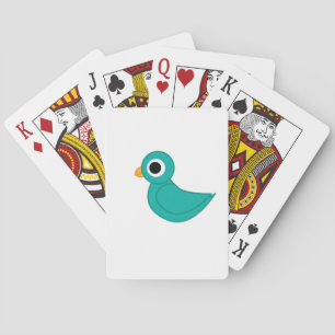 Vogelillustratie Pokerkaarten