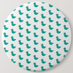 Vogelillustratie Ronde Button 6,0 Cm