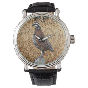 Vogeljacht, Bobwhite Quail Hunting Horloge