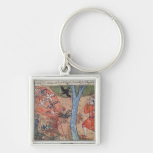 Vogeljacht uit 'The Book of Kalila and Sleutelhanger