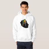 Vogelkaart Hoodie (Voorkant volledig)
