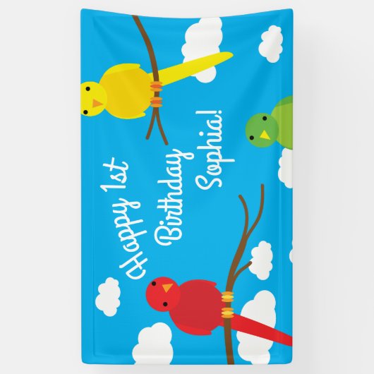 Vogelkalk 1 september spandoek (Verticaal)