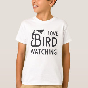 Vogelkijken Ik hou van vogelkijken Vogel T-shirt