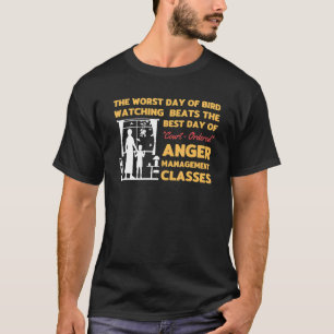 Vogelkijken is mijn therapie, vogels kijken t-shirt