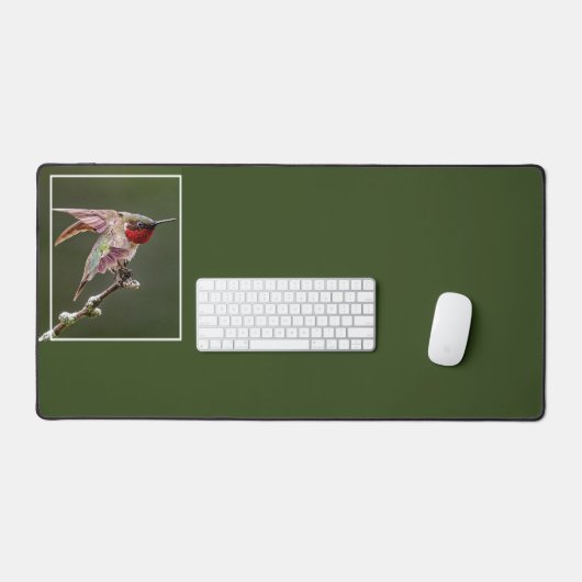 Vogelkolibries Bureaumat (Keyboard & Muis)