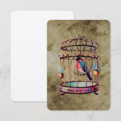  vogelkooi kaart (Voorkant / Achterkant)