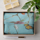  Vogelkooi Pet Bloemen Decoupage Tissuepapier (Geschenk)