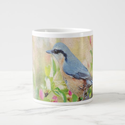 Vogelkoorts Extra Grote Beker (Voorkant)