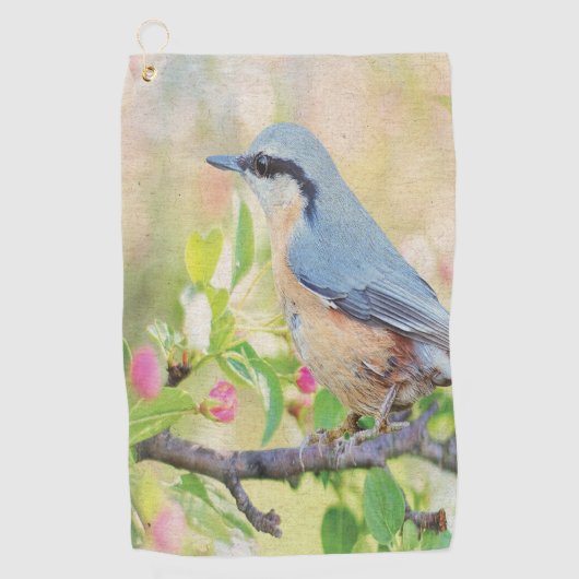 Vogelkoorts Golfhanddoek (Voorkant)