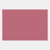 Vogelkoppel in roze en Paars Inpakpapier Vel (Voorkant 2)