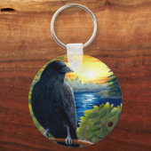 Vogelkraai 63 sleutelhanger (Voorkant)