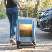 Vogelkudde van Cranes bij het Agamon HaHula, Israë Sticker (Koffer Insitu)