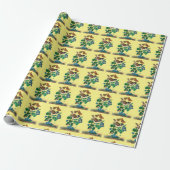 vogelkunst cadeaupapier (Uitgerold)