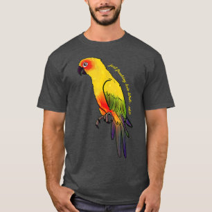 Vogellauw, grafisch T-shirt, rotskruid T-shirt