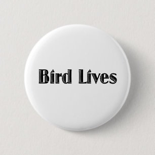 Vogelleven Ronde Button 5,7 Cm