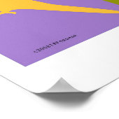 Vogelliefde Obama-poster Poster (Hoek)