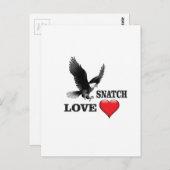 vogelliefdessnatch briefkaart (Voorkant / Achterkant)