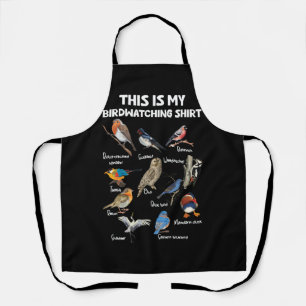 Vogelliefhebber Birdwatcher Birder Dit is mijn Bir Schort