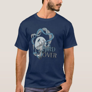 Vogelliefhebber met Indische paradijsmonarch T-shirt
