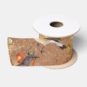 Vogelliefhebbers Koninklijke Gouden Kroon Oranje Lint