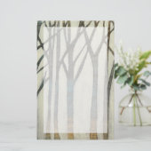 vogellijn I Briefpapier (Staand voorkant)