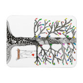 Vogelmagneten 3 "x4" magneet (Horizontaal)