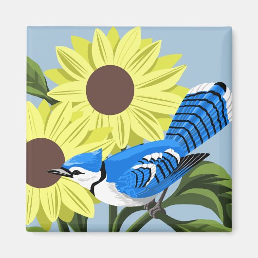 Vogelmagneten Magneet (Voorkant)