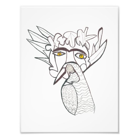 Vogelman Afdruk (Voorkant)