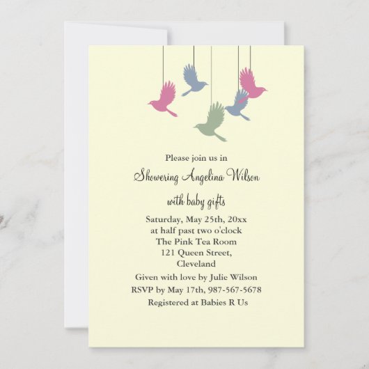 vogelMobile Kaart (Voorkant)