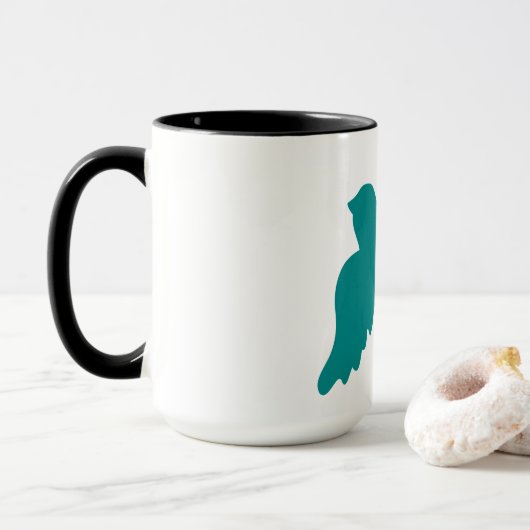 Vogelmokkop Mok (Met donut)