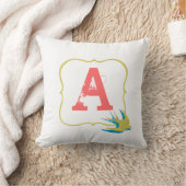 vogelmonogram Pillow Kussen (Deken)