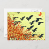 Vogelmoon Briefkaart (Voorkant / Achterkant)