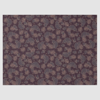 Vogelmotief op donker en elegant tissuepapier