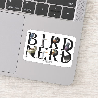 Vogelnerd - Verschillende soorten Sticker
