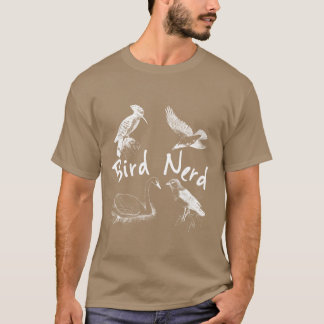 Vogelnerd Vogel kijken Ornitholoog Vogelvleugel T-shirt
