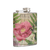 Vogelnest bloementuin Bloemvlinderkunst Heupfles (Rechts)