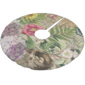 Vogelnest bloementuin Bloemvlinderkunst Kerstboom Rok (Gekanteld)