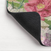 Vogelnest bloementuin Bloemvlinderkunst Muismat (Hoek)