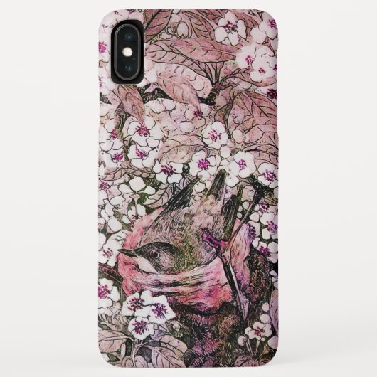 VOGELNEST, BOMEN MET WITTE PINKSTROMEN Case-Mate iPhone CASE (Achterkant)